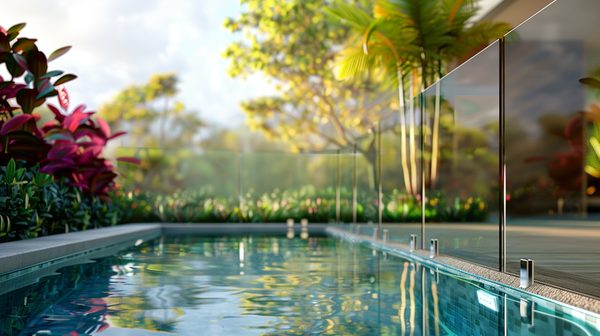 Barrière de piscine : assurez la sécurité des lieux avec un modèle en verre