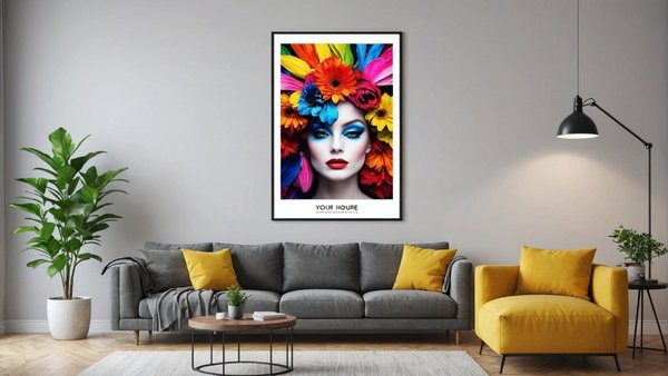 Ajoutez de la vie à votre intérieur avec des affiches colorées